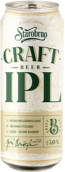 Starobrno Craft Beer IPL