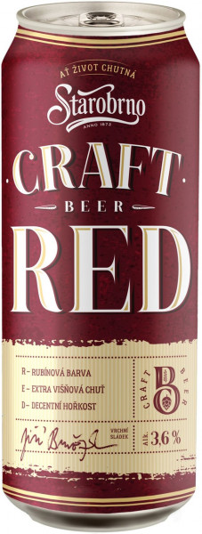 Starobrno Craft Beer RED