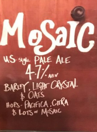 Fat Pig Brewery Mosaic Pale Ale