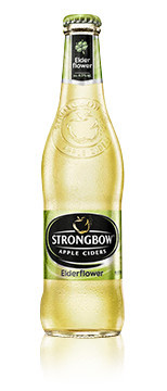 Bulmers Cider Strongbow Elderflower