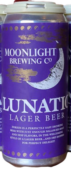 Moonlight Brewing Company Lunatic Lager