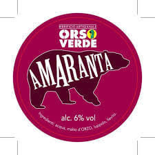 Birrificio Orso Verde Amaranta