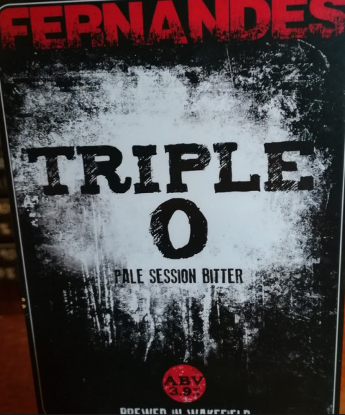 Fernandes Brewery Triple 'O'