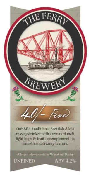 The Ferry Brewery 40/- Fine