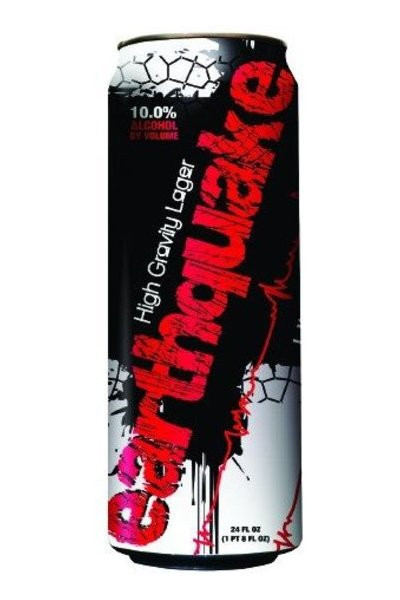 City Brewery (La Crosse Plant) Earthquake High Gravity Lager 10%