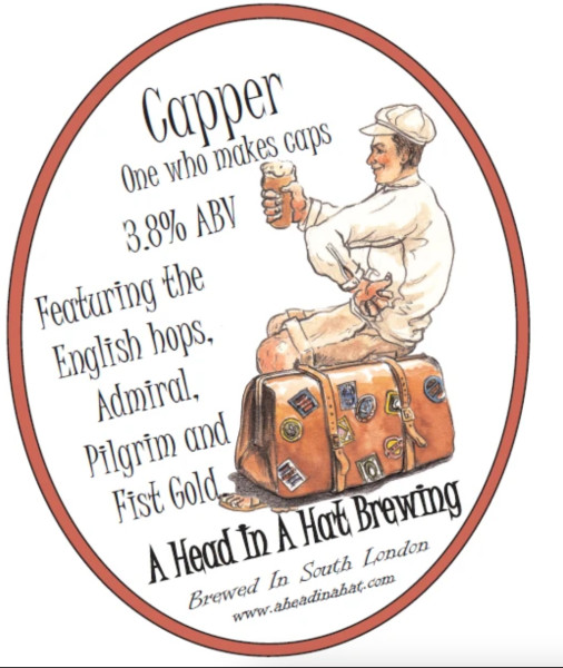 The Florence A Head in a Hat Capper