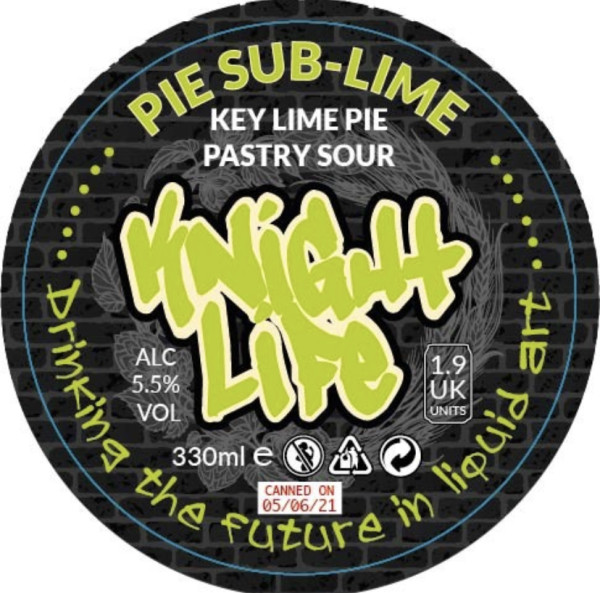 Knight Life Brewing Pie Sub-Lime