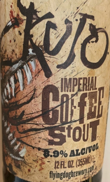 Flying Dog Brewery Kujo Imperial Coffee Stout