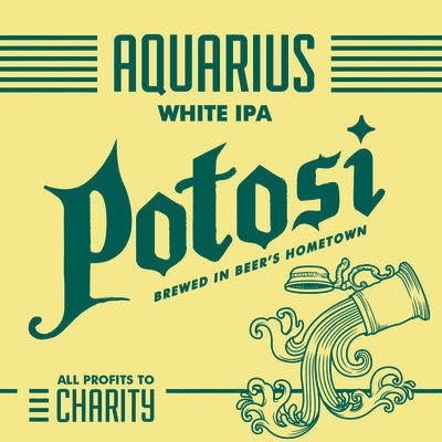 Potosi Brewing Company Aquarius White IPA