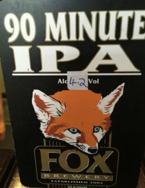 Fox Brewery 90 Minute IPA