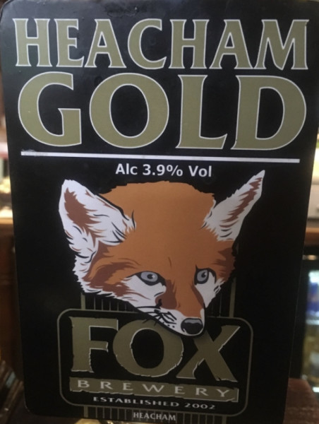 Fox Brewery Heacham Gold