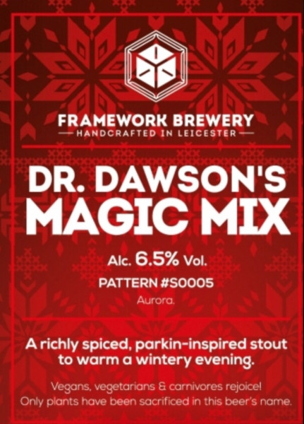 Framework Brewery Dr Dawson's Magic Mix