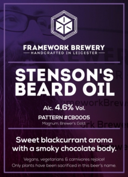 Framework Brewery Stenson's Beard Oil