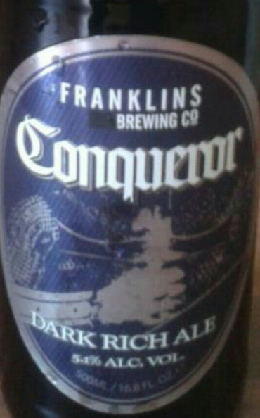Franklins Brewing Co Conqueror