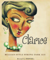 Destihl Brewery Clarice Belgian Strong Dark Ale