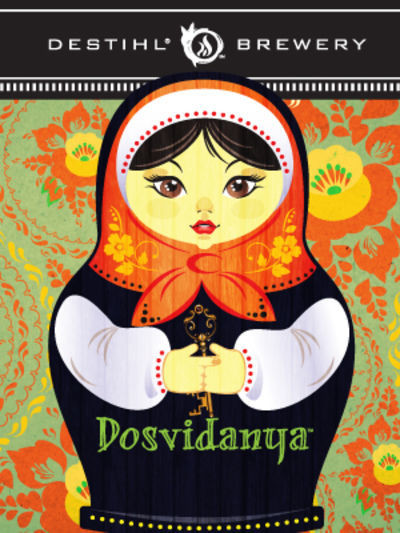 Destihl Brewery Dosvidanya Russian Imperial Stout (Bourbon Barrel)