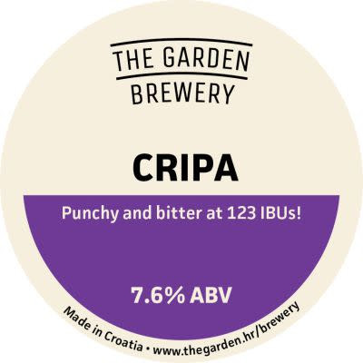 The Garden Brewery CRIPA