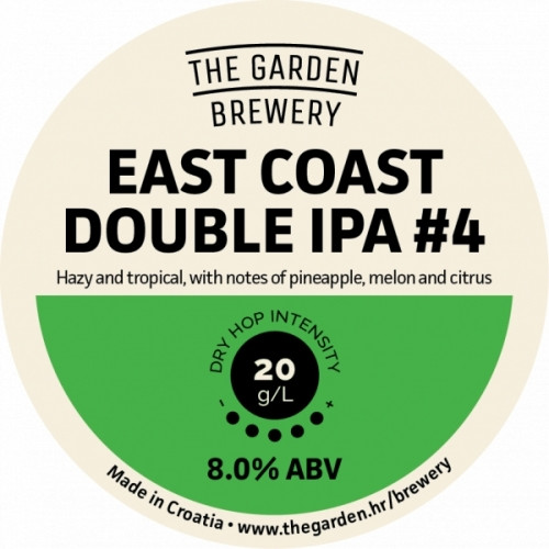The Garden Brewery East Coast Double IPA #4