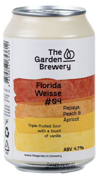 The Garden Brewery Florida Weisse #04 (Peach / Apricot / Papaya)