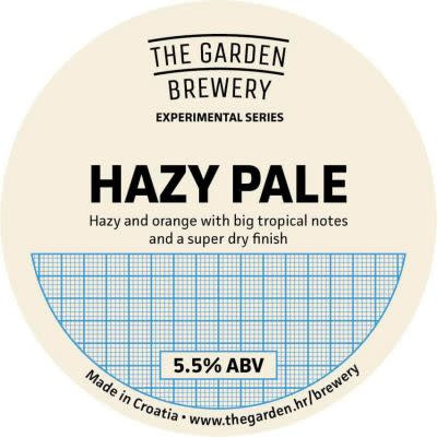 The Garden Brewery Hazy Pale