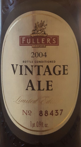 Fuller's Brewery Vintage Ale 2004