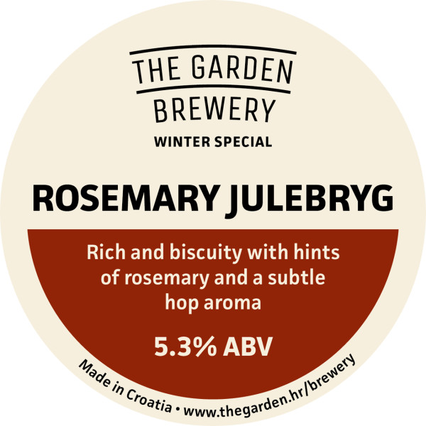 The Garden Brewery Rosemary Julebryg
