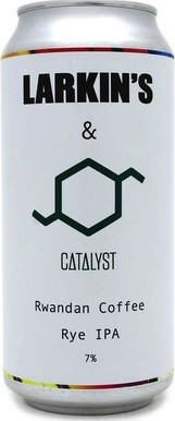 Larkin's Brewing Co Catalyst Rwandan Coffee Rye IPA
