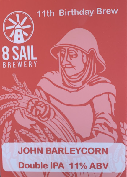 8 Sail Brewery John Barleycorn Double IPA