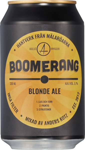 Adelsö Bryggeri Boomerang