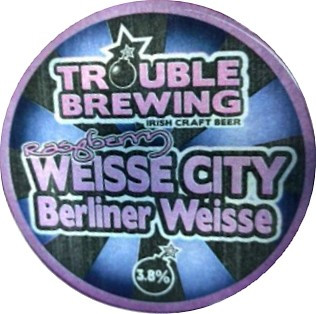 Trouble Brewing Weisse City Raspberry