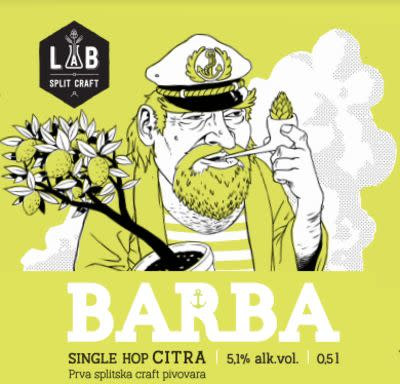 LAB Split Barba Single Hop Citra