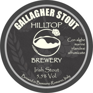 Hilltop Brewery Gallagher Stout