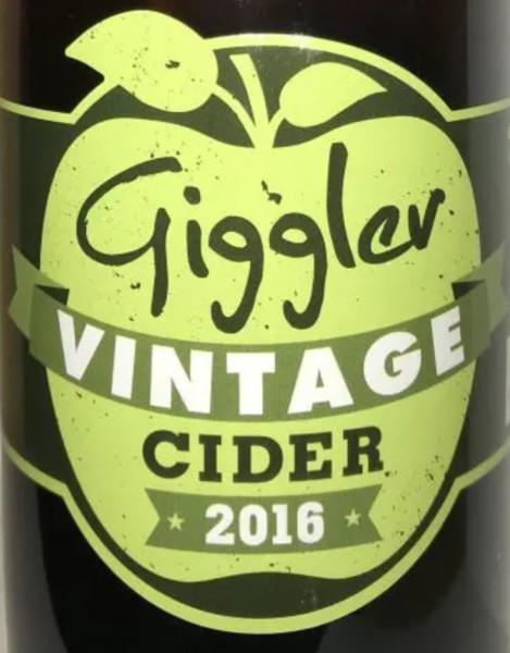 Giggler Cider Vintage Cider 2016