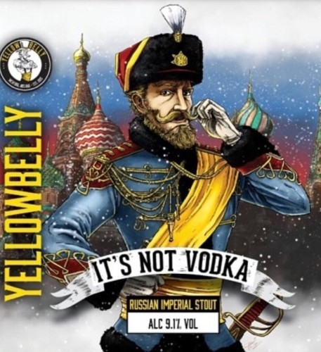 YellowBelly Beer (Ireland) It's Not Vodka