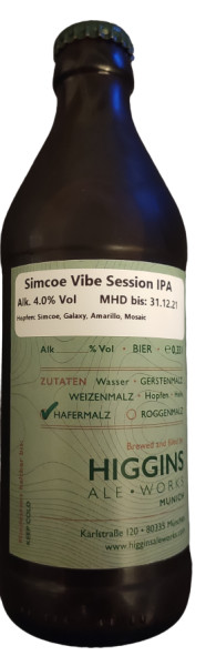 Higgins Ale Works Simcoe Vibes Session IPA
