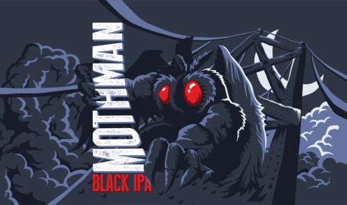 Greenbrier Valley Brewing Company Mothman Black IPA