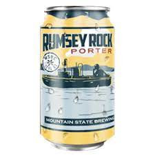 Mountain State Brewing Co. Rumsey Rock Porter