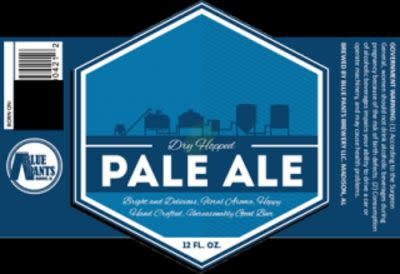 Blue Pants Brewery Dry-Hopped Pale Ale