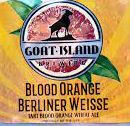 Goat Island Brewing Blood Orange Berliner Weiss