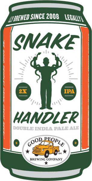 Good People Brewing Company Snake Handler Double IPA