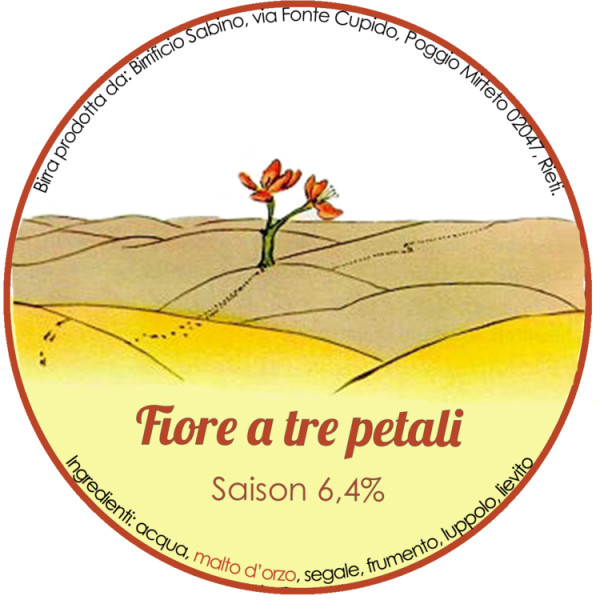 Birrificio Sabino Fiore A Tre Petali