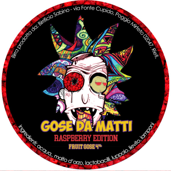 Birrificio Sabino Gose da Matti Raspberry Edition