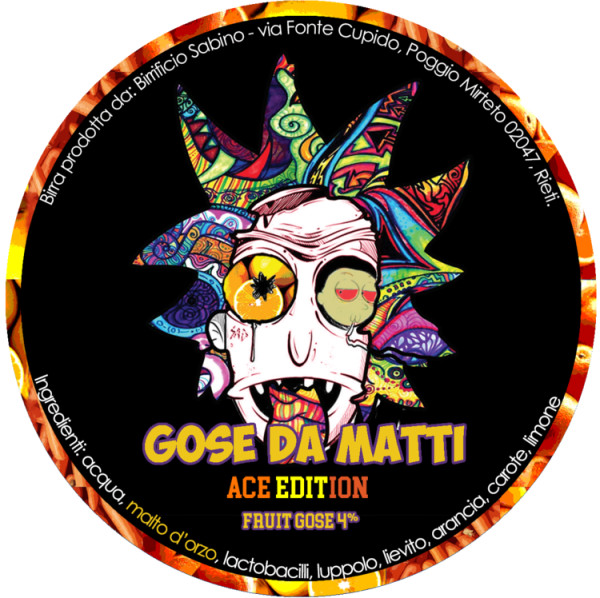 Birrificio Sabino Gose da Matti ACE Edition