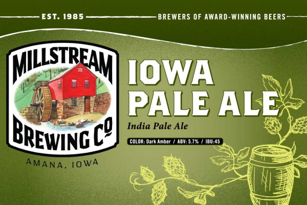 Millstream Brewing Company Iowa Pale Ale