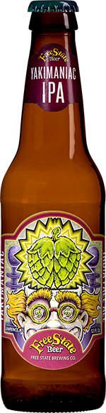 Free State Brewing Company Yakimaniac IPA