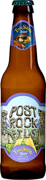Free State Brewing Company Post Rock Pilsner