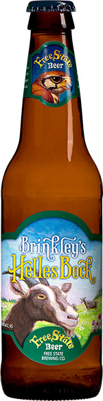 Free State Brewing Company Brinkley's HellesBock