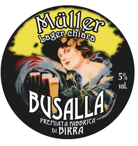 Fabbrica Birra Busalla Müller Lager Chiara
