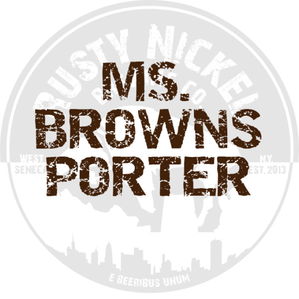 Rusty Nickel Brewing Company Ms. Brown's Porter