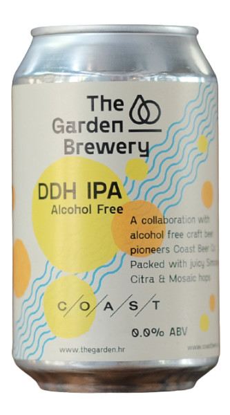 The Garden Brewery DDH IPA Alcohol Free